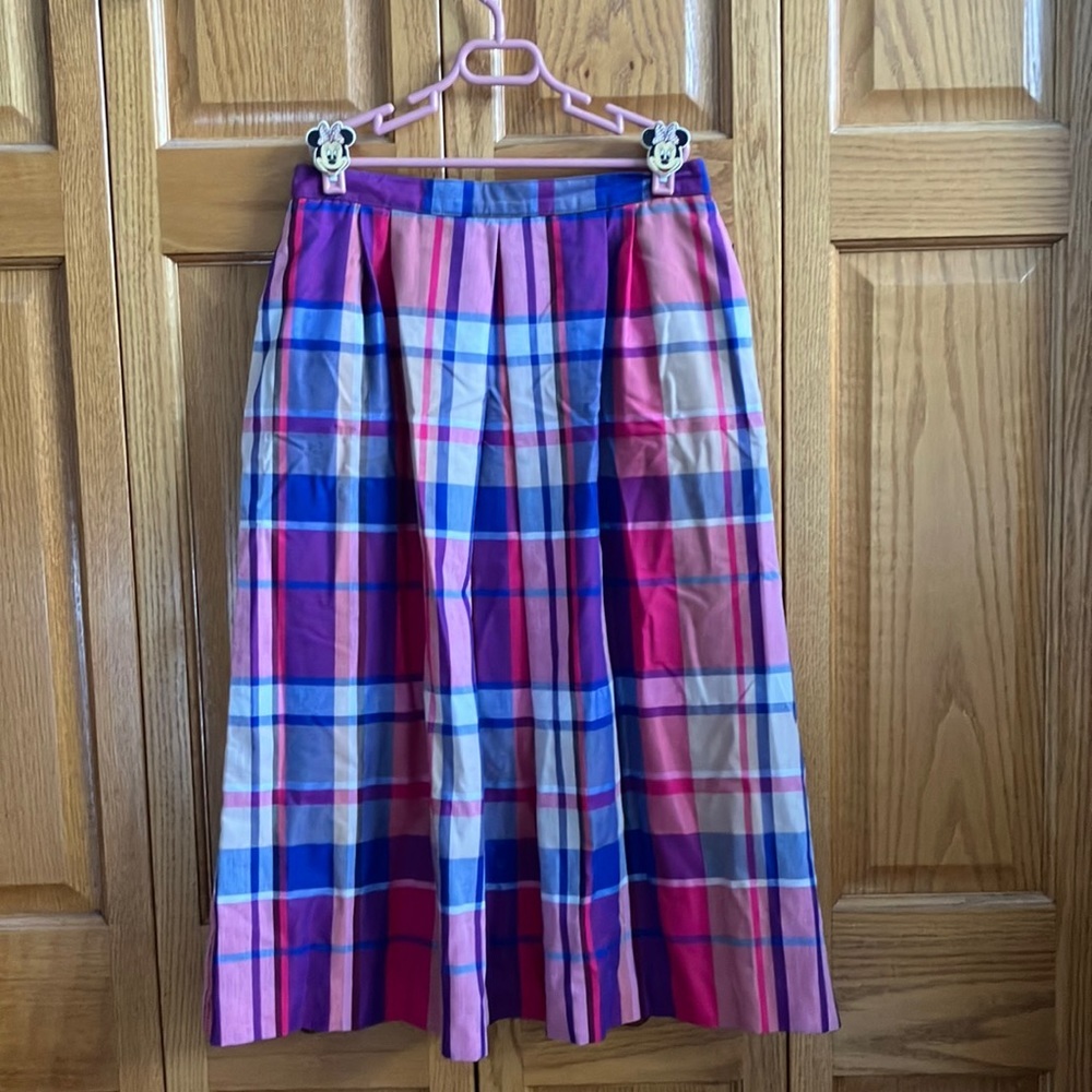 Vintage plaid skirt! Aprox M